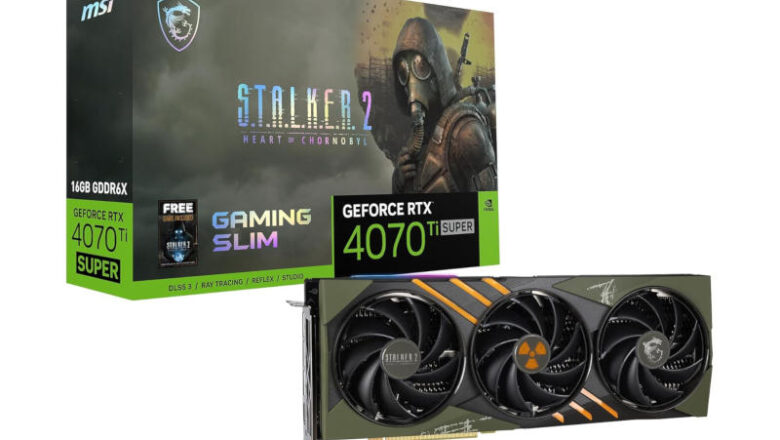 MSI to Release Special GeForce RTX 4070 Ti Super S.T.A.L.K.E.R. 2