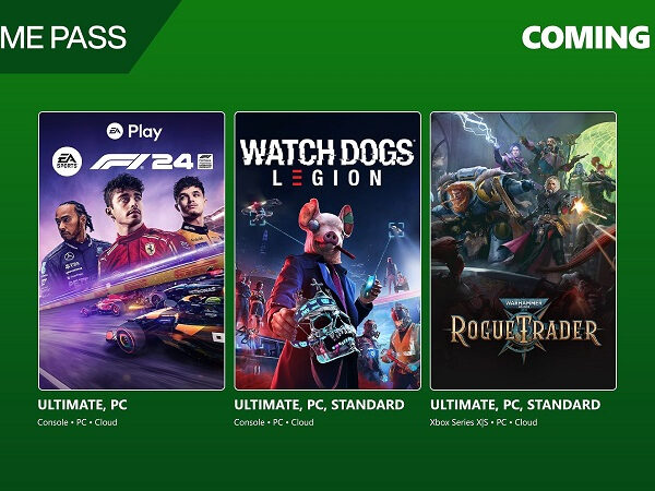 Watch Dogs Legion, F1 24 and Warhammer 40,000 — New Releases on Game Pass Until the End of February