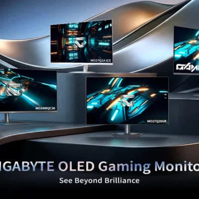 GIGABYTE Unveiled Four Gaming Monitors at CES 2026
