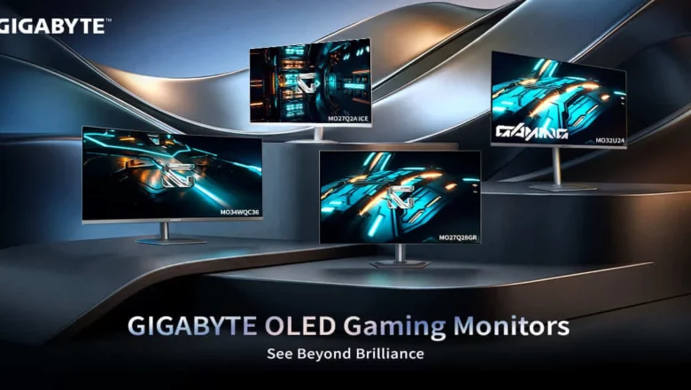 GIGABYTE Unveiled Four Gaming Monitors at CES 2026