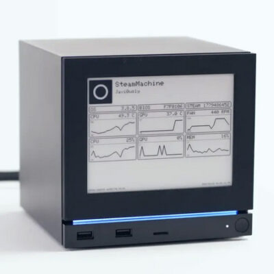 Valve Published Instructions For Creating A Panel With An E Ink Display For The Steam Machine