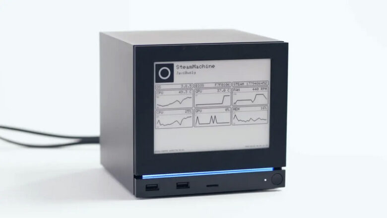Valve Published Instructions For Creating A Panel With An E Ink Display For The Steam Machine